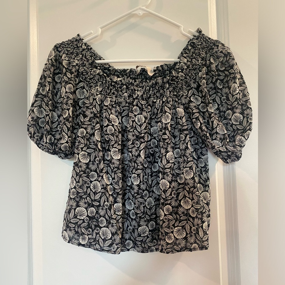 Ann Taylor LOFT Short Sleeve Blouse/Smock Style Top / Size XSP